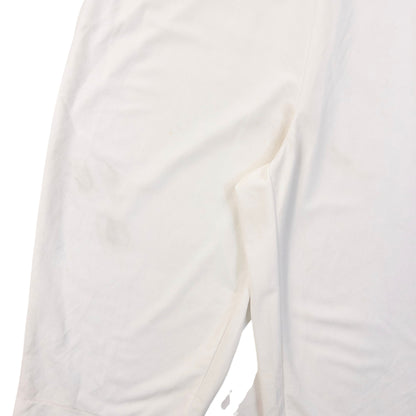 Vintage 1990 Comme Des Garçons Sleeveless Cropped Jumpsuit in white (polyester), photo 7