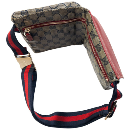 Vintage Gucci Monogram Crossbody Bag
