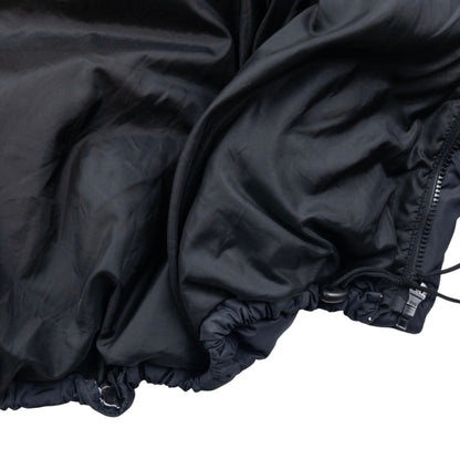 Vintage 90s Armani Jeans Button Up Puffer Jacket Size XL