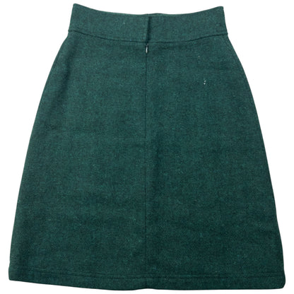 Vintage 2000s Miu Miu Wool Skirt Womens Size W26
