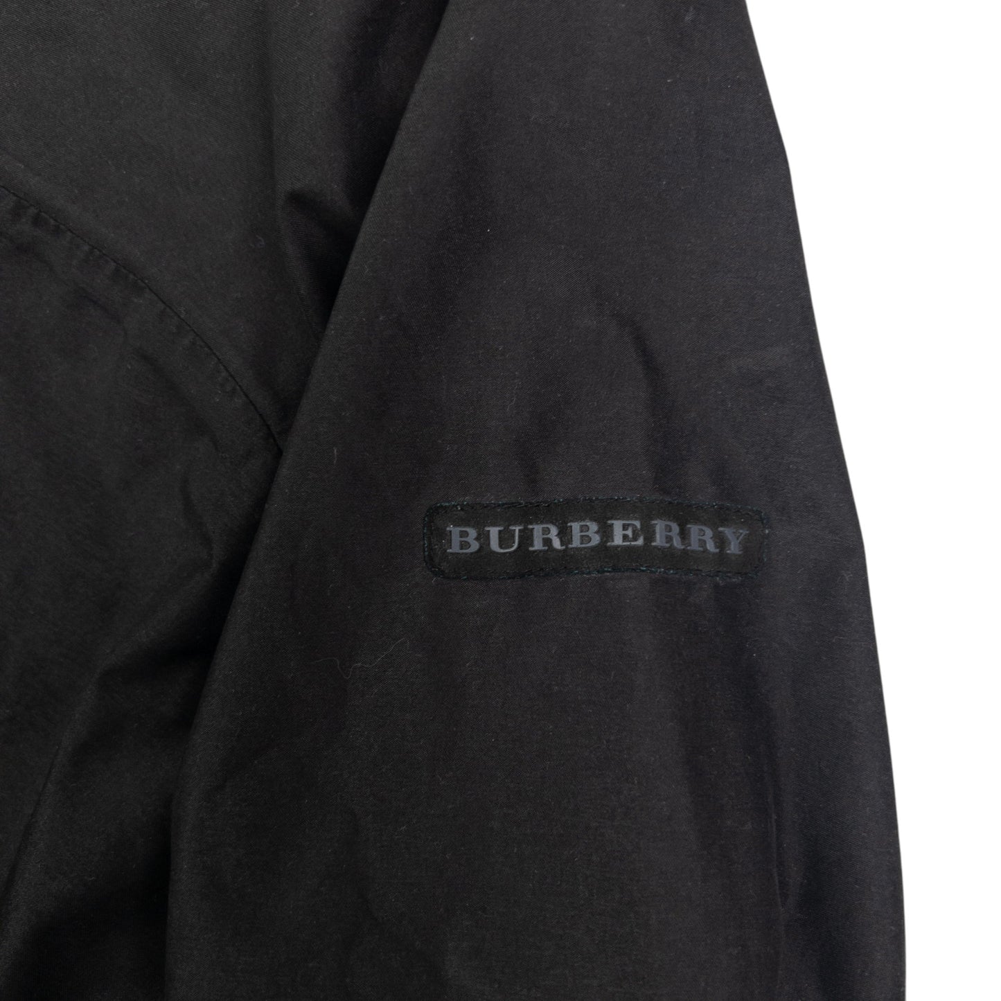 Vintage Burberry Q Zip Jacket Size L
