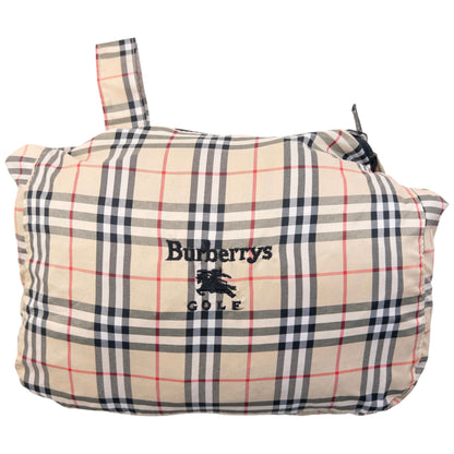 Vintage 90s Burberry Golf Nova Check Packable Jacket Size XL