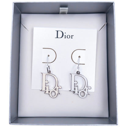Vintage Dior Logo Earrings