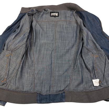 Vintage PPFM Lightweight Denim Jacket Womens Size S