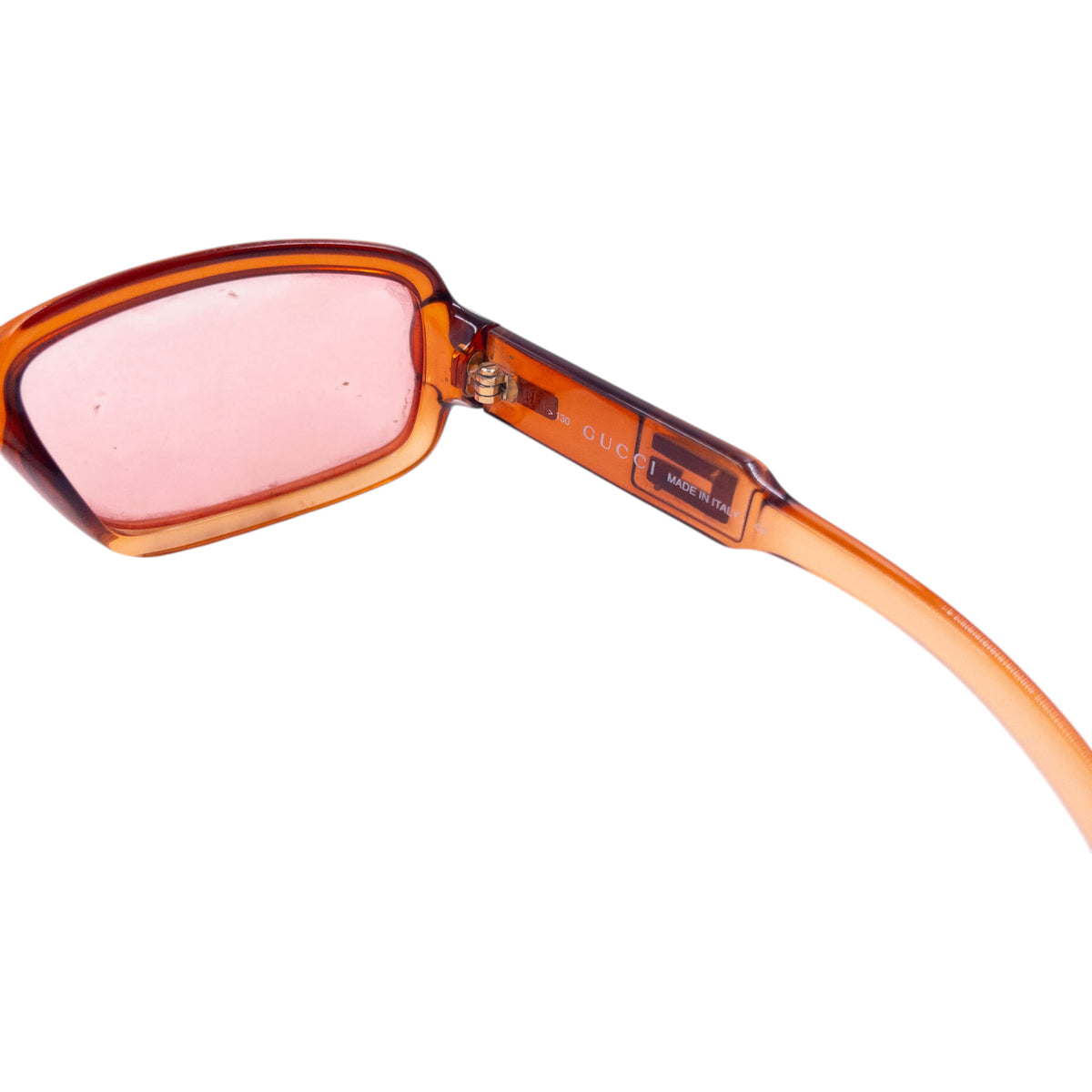 Vintage 90s Gucci Gradient Sunglasses in orange, photo 6