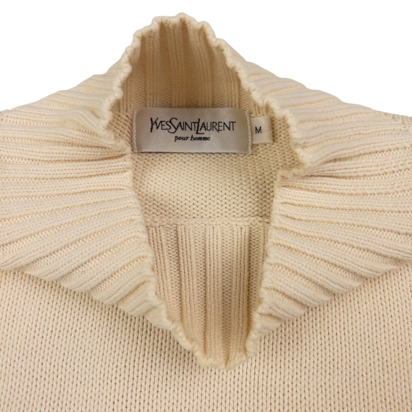 Vintage YSL Yves Saint Laurent Knit Jumper Size M