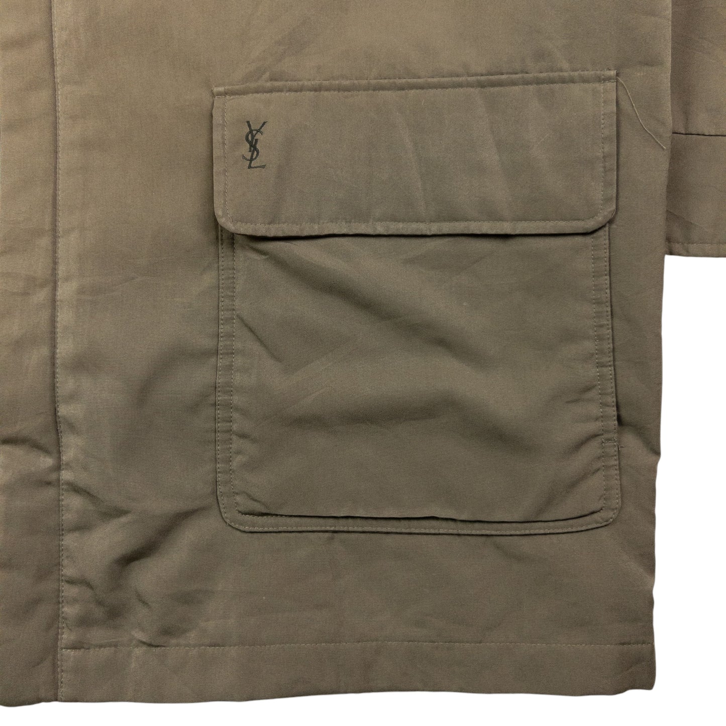 Vintage YSL Yves Saint Laurent Zip Up Jacket Size XL