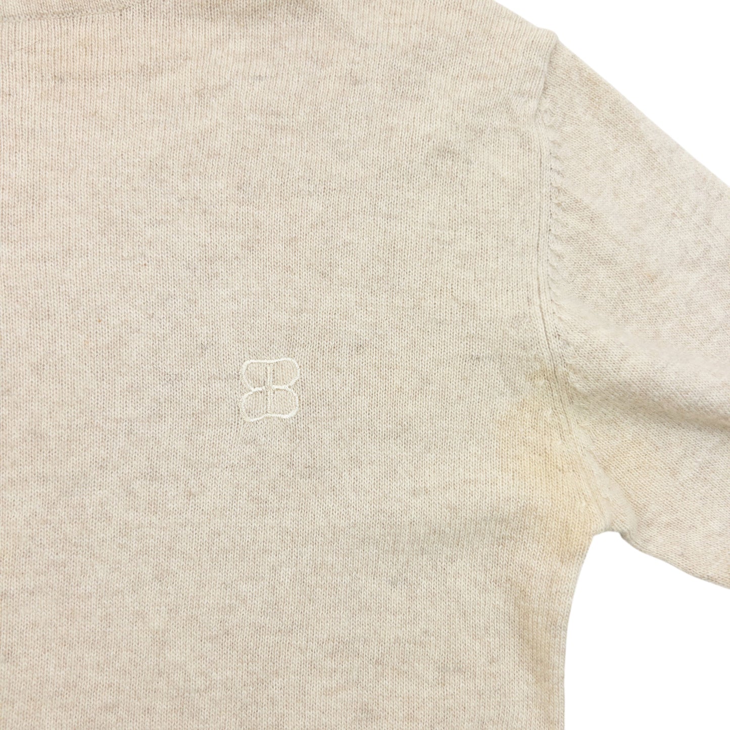 Vintage 90s Balenciaga Cashmere Turtleneck Jumper Womens Size S