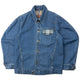 Vintage 2000s Burberry Button Up Denim Jacket Size M
