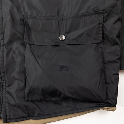 Vintage Burberry Reversible Padded Jacket Size XL