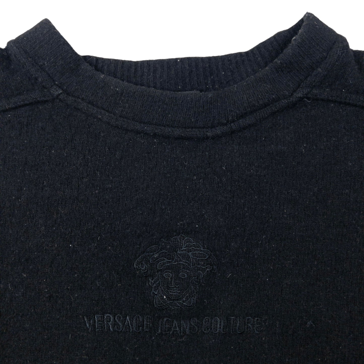 Vintage 2000s Versace Jeans Couture Wool Jumper Womens Size M
