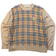 Vintage 90s Burberry Nova Check Jumper Size XS