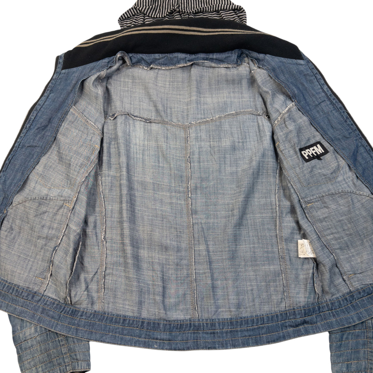 Vintage 2000s PPFM Lightweight Denim Jacket Size S