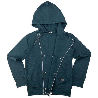 Vintage Final Home By Issey Miyake Asymmetric Zip Up Hoodie Size XS