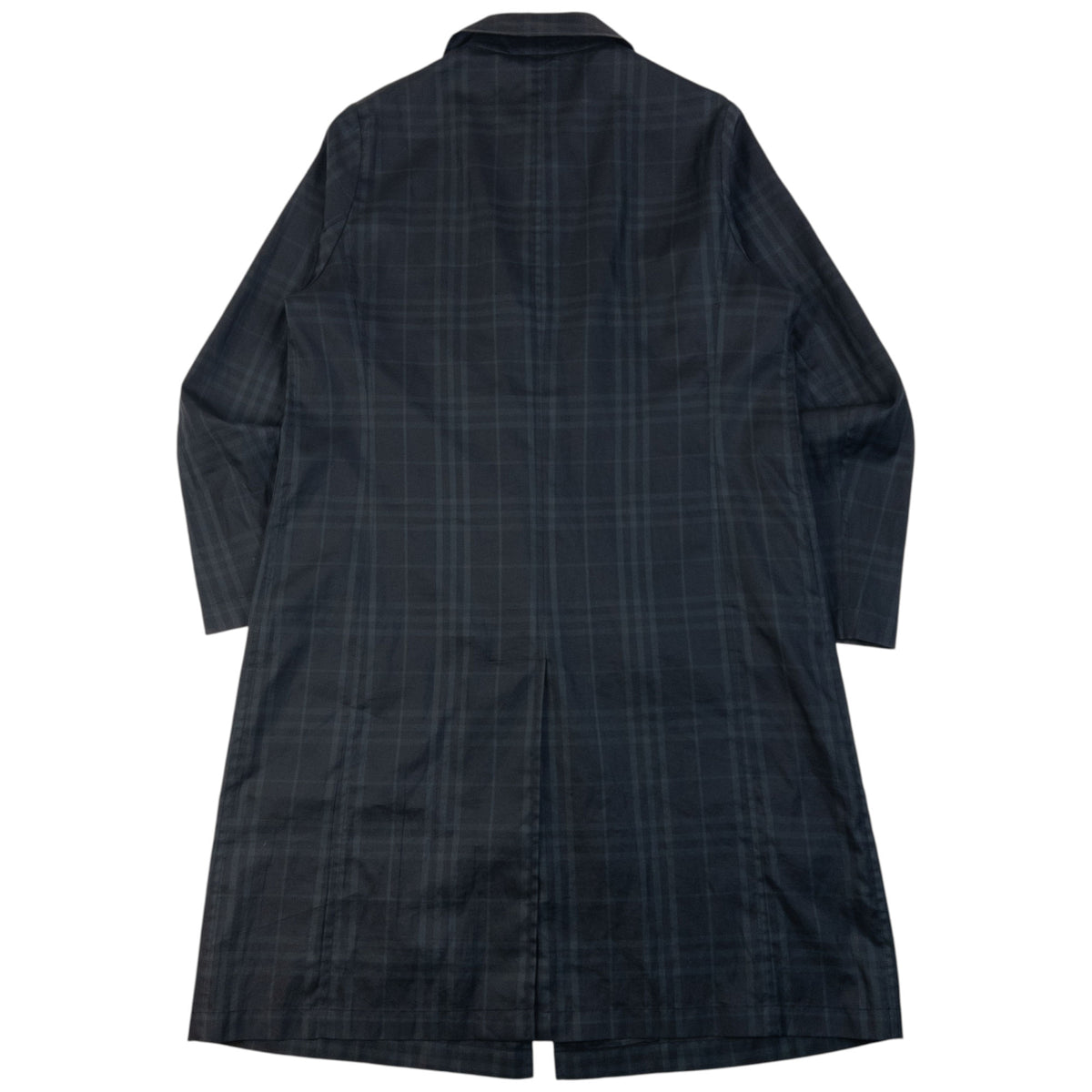 Vintage 2000s Burberry Nova Check Lightweight Rain Jacket in black, photo 2