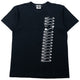 Comme Des Garçons BLACK Safety Pin Graphic T Shirt Womens Size S