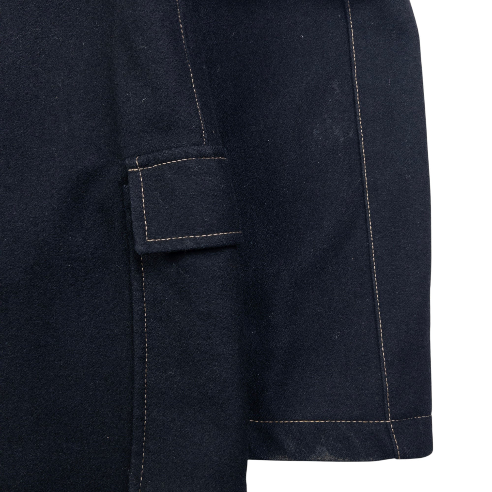 Vintage Armani Jeans Zip Up Wool Jacket Size M