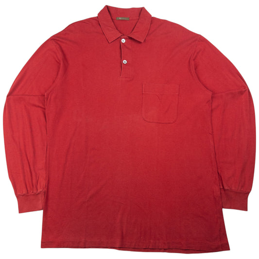 Vintage Y's For Men By Yohji Yamamoto Long Sleeve Polo Shirt Size M