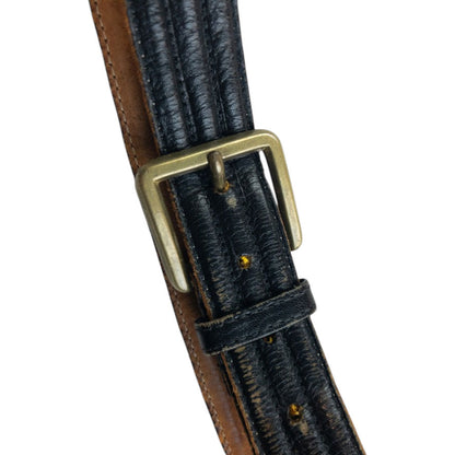 Vintage 90s Issey Miyake Leather Belt Size S
