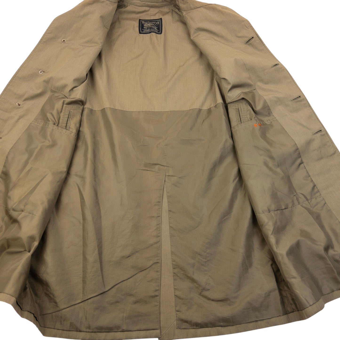 Vintage 80s Burberry Trench Jacket Size M