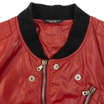Vintage 2000s Dolce & Gabbana Zip Up Bomber Jacket Size S