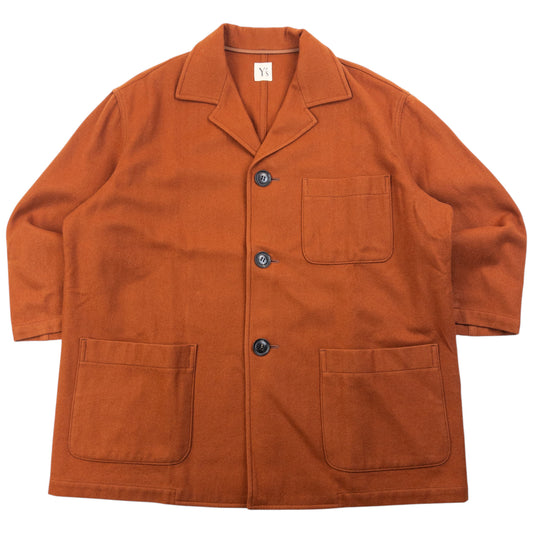 Vintage 90s Yohji Yamamoto Button Up Wool Jacket Size XL
