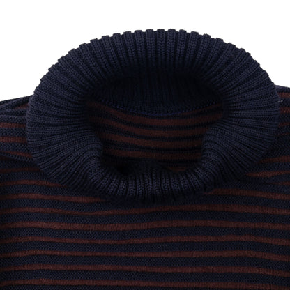 Vintage Issey Miyake MEN Ribbed Knit Turtleneck Jumper Size S