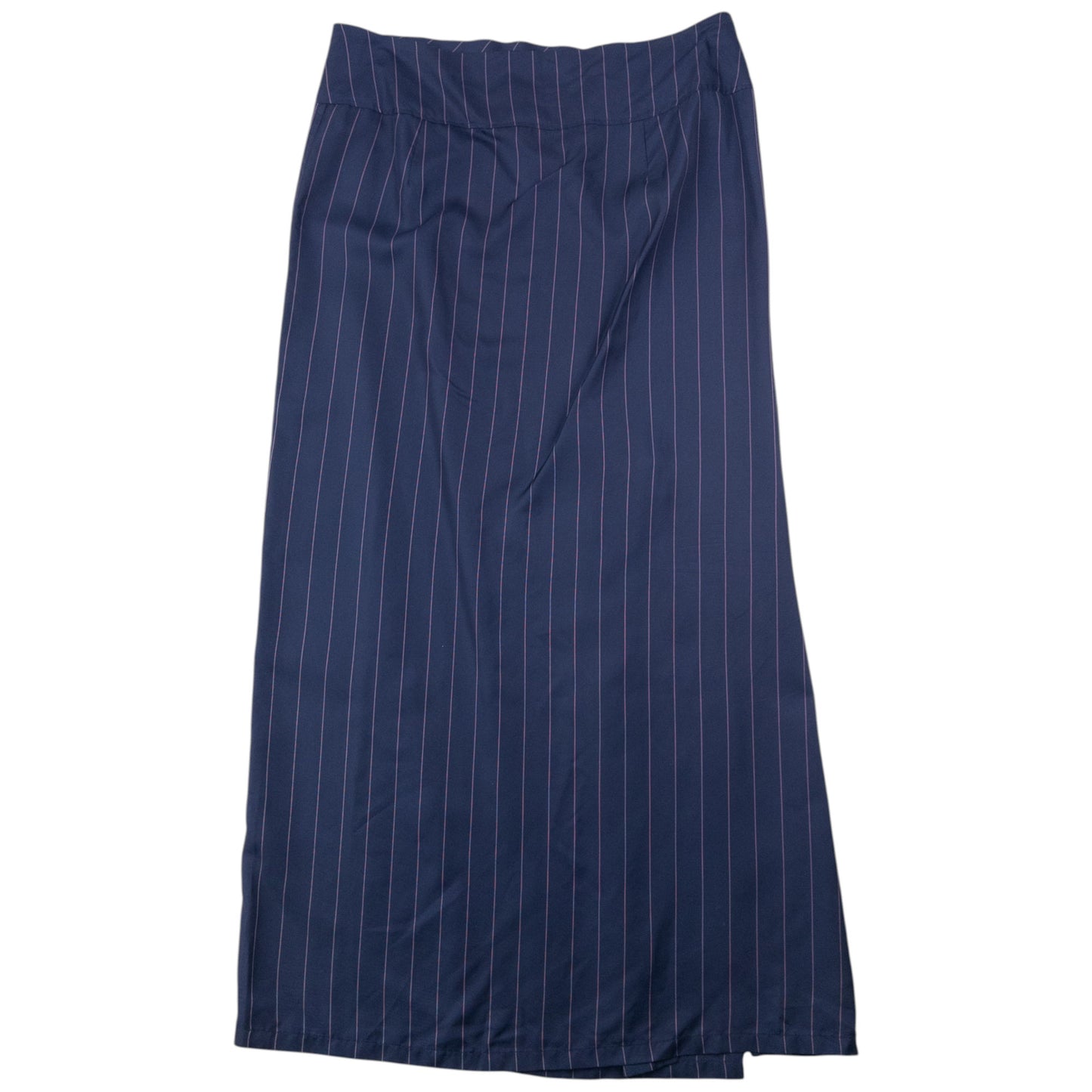 Vintage Yohji Yamamoto Striped Cupro Skirt Womens Size W32