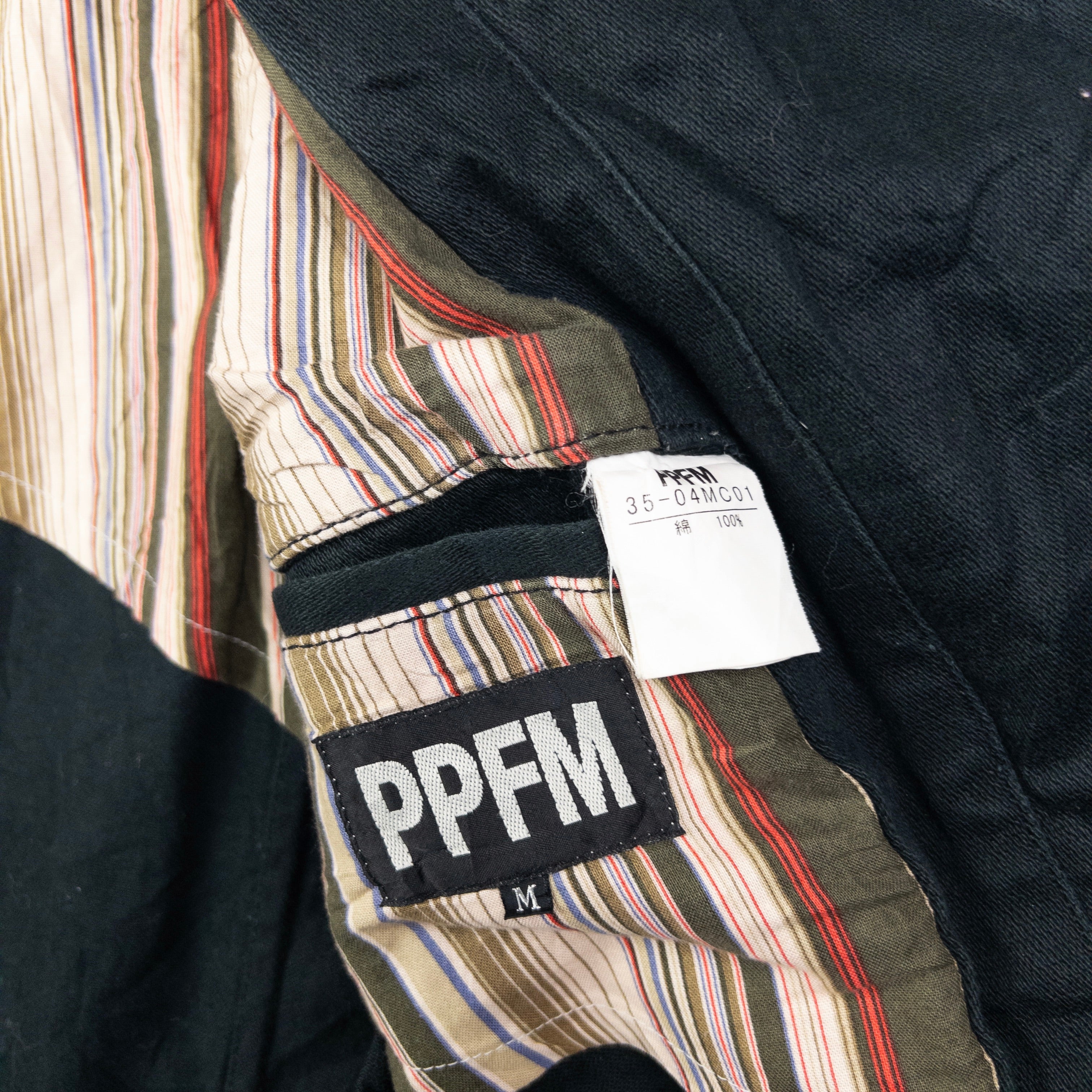 Vintage PPFM Belted Button Up Jacket Size M