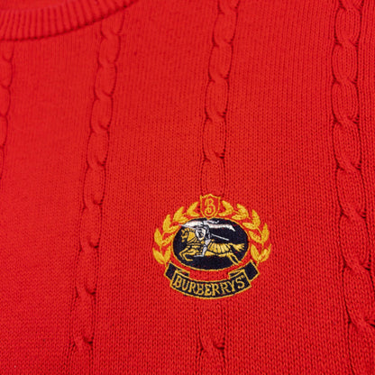 Vintage Burberry Knit Jumper Size XL