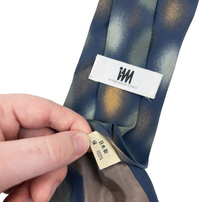 Vintage Issey Miyake Pattern Silk Tie