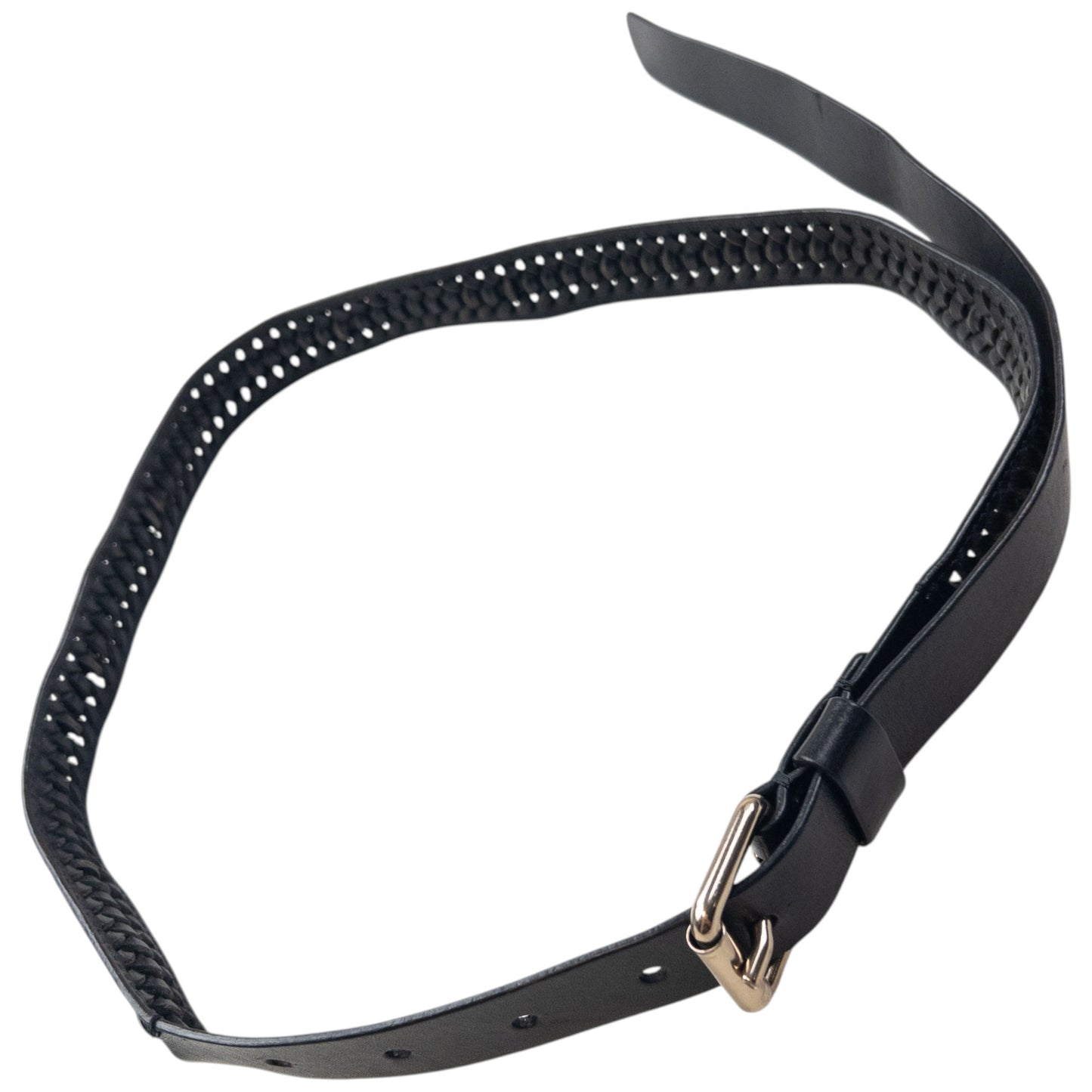 Vintage 2000s Burberry Braided Leather Belt Size W26