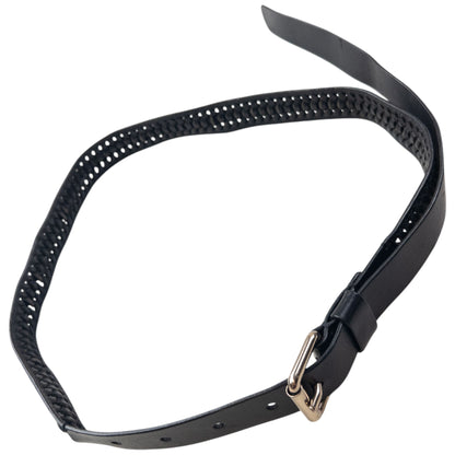 Vintage 2000s Burberry Braided Leather Belt Size W26