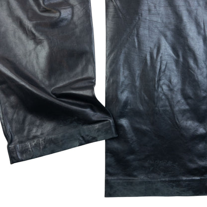Vintage 2000s Gucci By Tom Ford Leather Trousers Size L