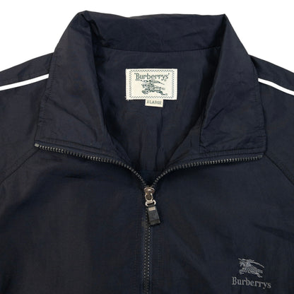 Vintage 90s Burberry Embroidered Zip Up Jacket Size XL