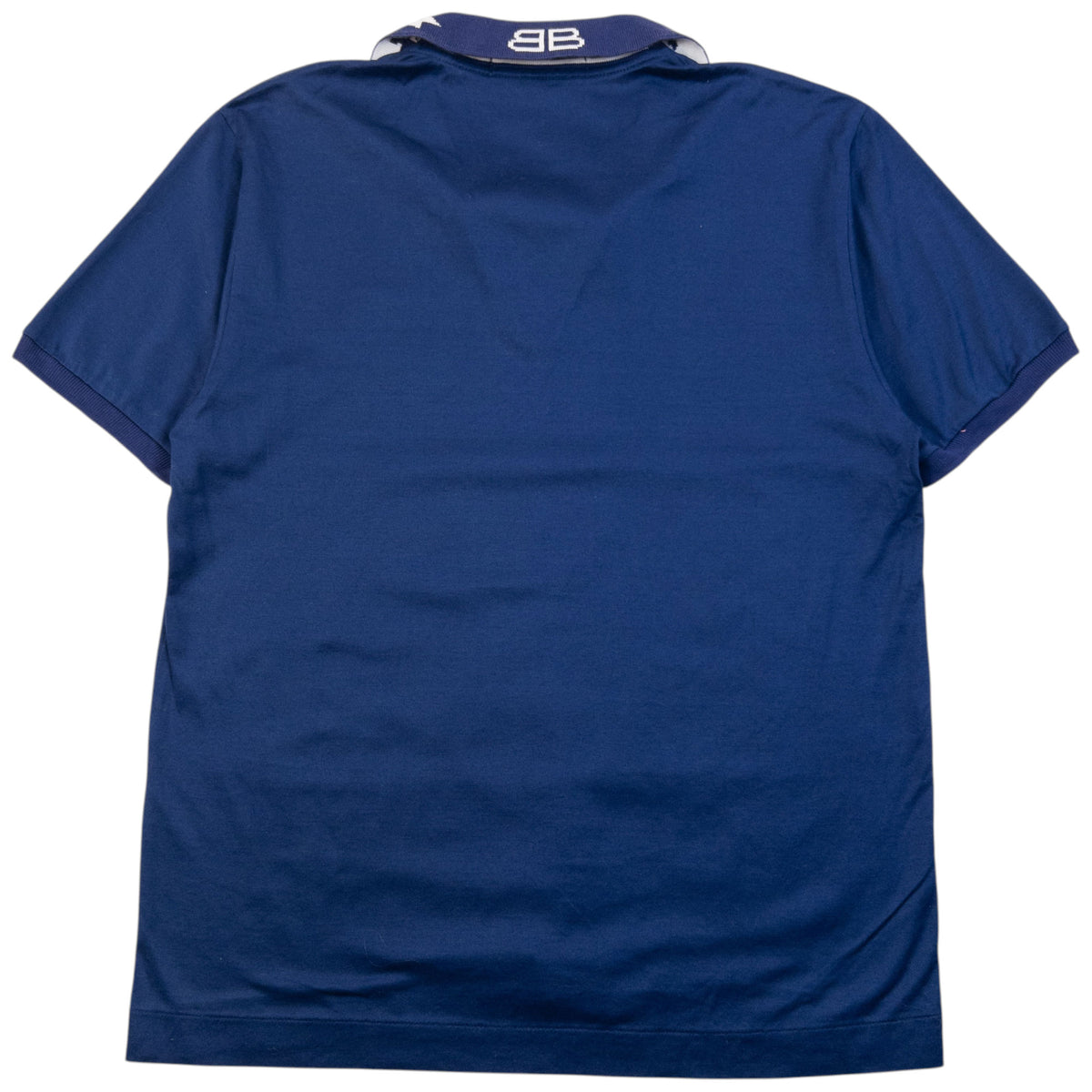 Vintage 90s Balenciaga Golf Polo Shirt SAMPLE in blue, photo 2