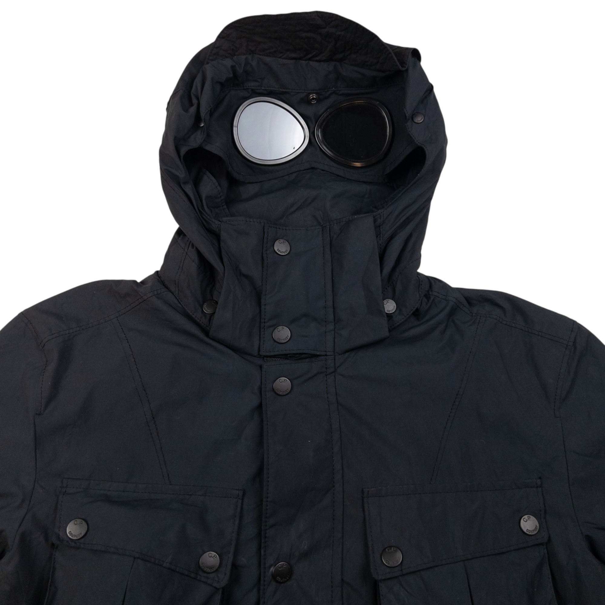 Vintage CP Company Goggle Hood Zip Up Rain Jacket Size S