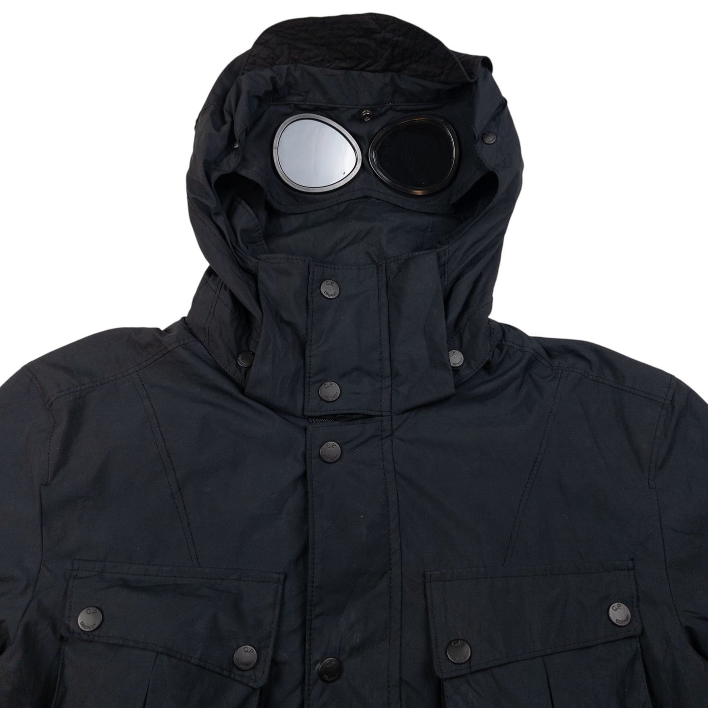 Vintage CP Company Goggle Hood Zip Up Rain Jacket Size S