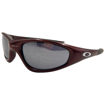 Vintage 1996 Oakley Straight Jacket Blood/Black Iridium