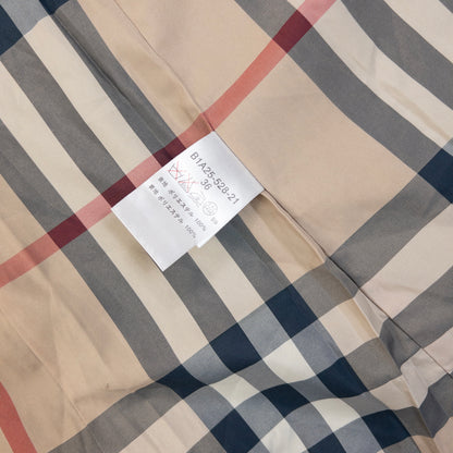 Vintage 2000s Burberry Nova Check Lined Belt Waist Jacket Womens Size M