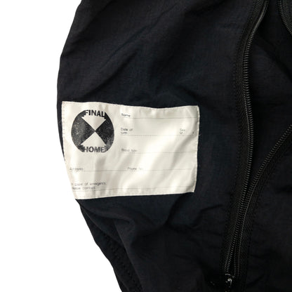 Vintage Final Home Multi Zip Hooded Jacket Size M