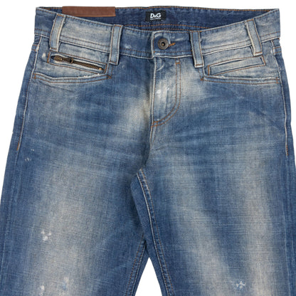 Vintage 2000s Dolce & Gabbana Audacious Denim Jeans Size W30