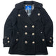 Vintage 2000s Burberry Blue Label Nova Check Lined Peacoat Jacket Womens Size M
