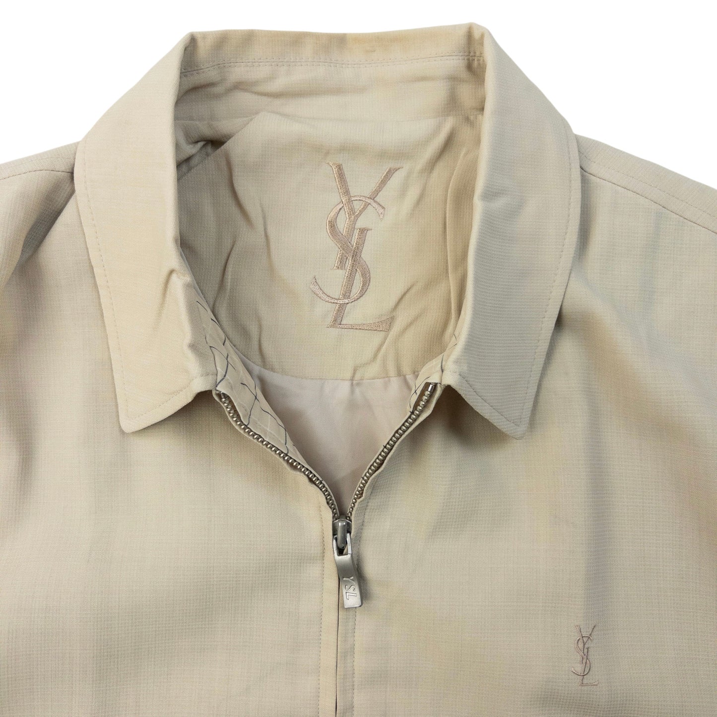 Vintage 90s YSL Yves Saint Laurent Harrington Jacket Size S
