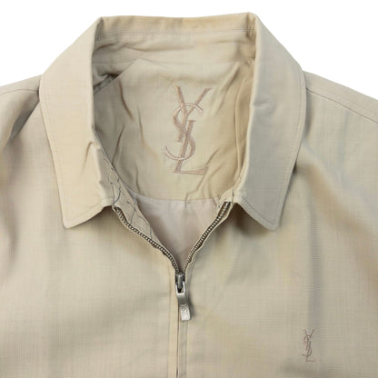 Vintage 90s YSL Yves Saint Laurent Harrington Jacket Size S