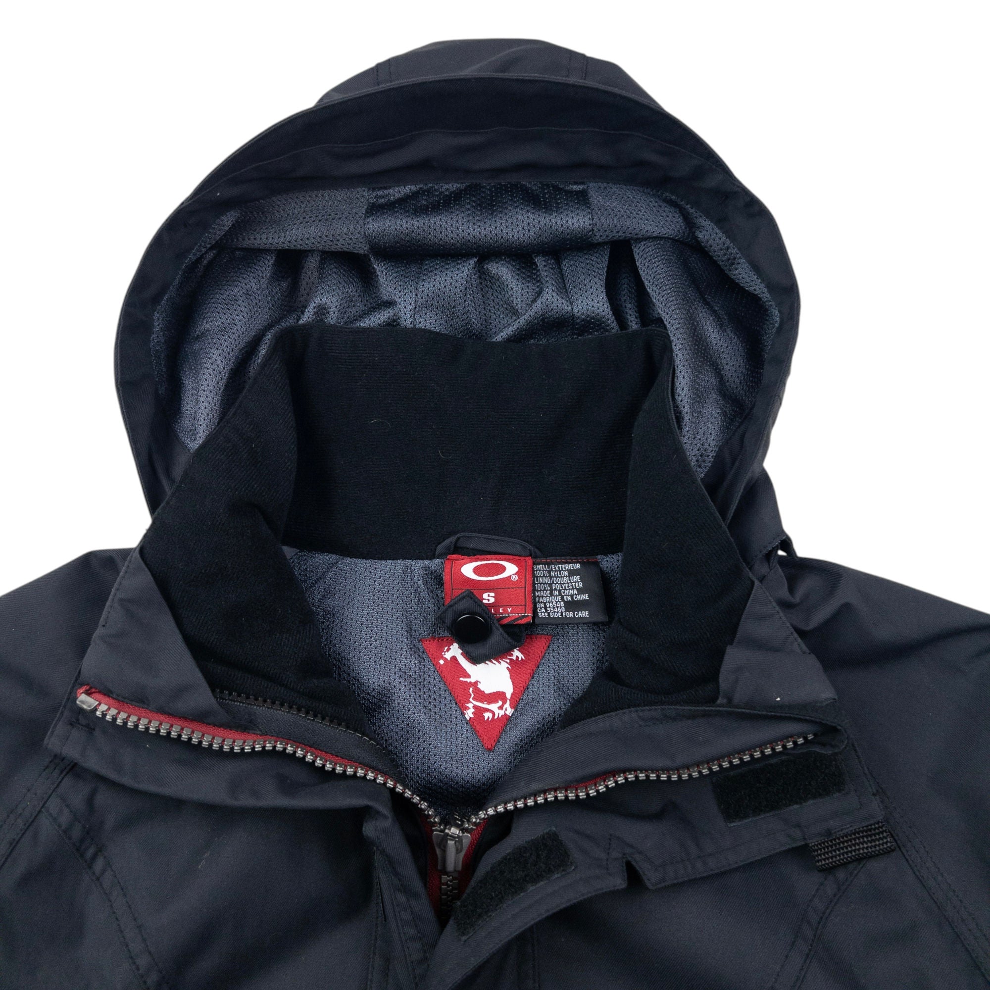 Vintage 90s Oakley Zip Up Snowboarding Jacket Size L