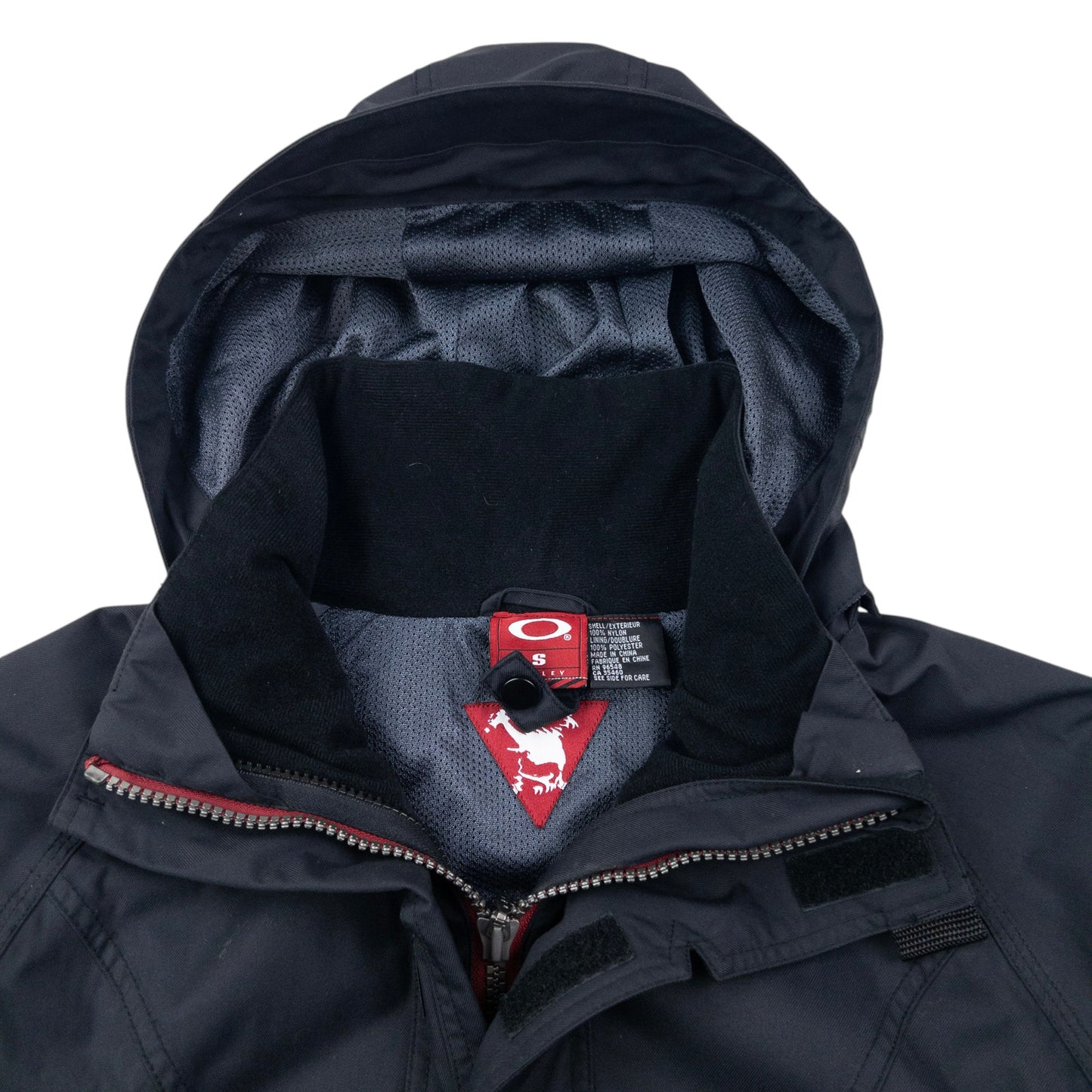 Vintage 90s Oakley Zip Up Snowboarding Jacket Size L