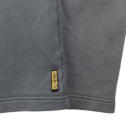 Vintage Armani Jeans Zip Up Sweatshirt Size M