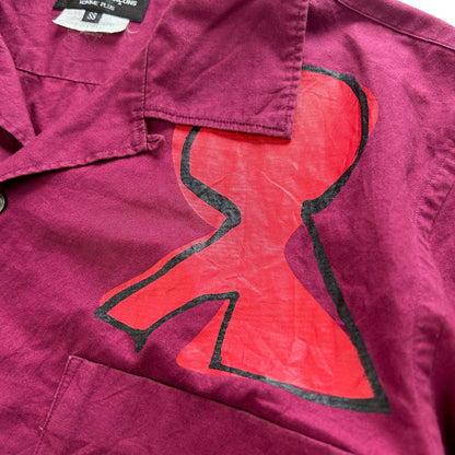 Vintage Comme Des Garcons HOMME PLUS Short Sleeve Shirt Size S