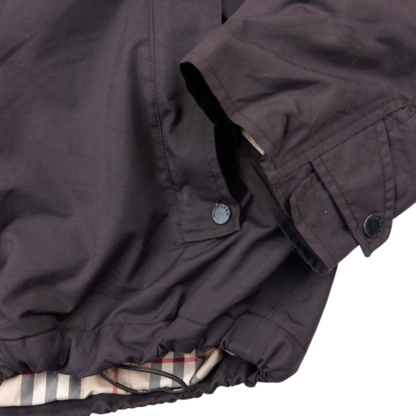 Vintage Burberry Nova Check Lined Jacket Size L